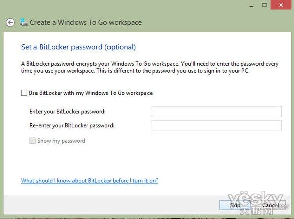 Windows To Go将Win8装进U盘利用优盘提供Win8环境_第5张图片