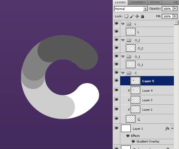 photoshop利用描边路径制作超可爱的多层次水晶字_第24张图片