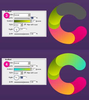 photoshop利用描边路径制作超可爱的多层次水晶字_第28张图片