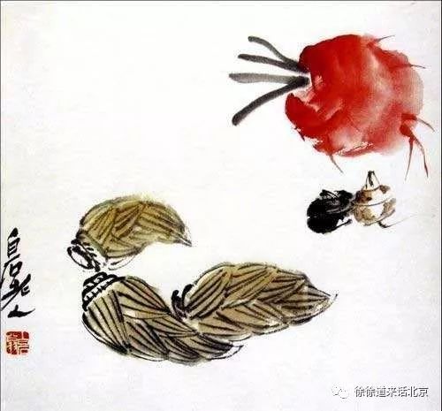 他们阴阳相隔,却合作了一幅画!︱齐白石为什么拒绝徐悲鸿?_第10张图片