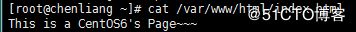 CentOS6和CentOS7中简单web站点的配置步骤