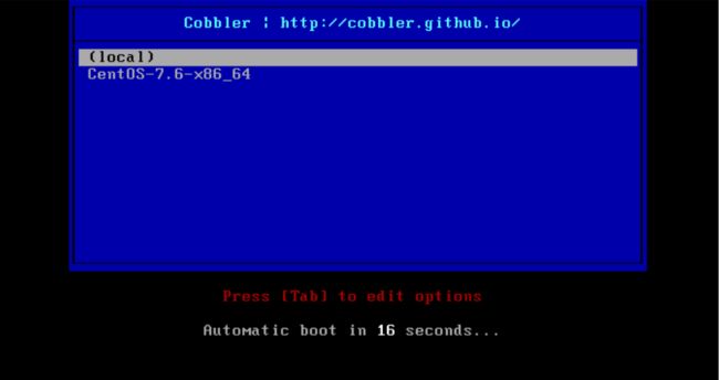 实战-使用 Cobbler 安装一台 CentOS 主机实战-使用 Cobbler 安装一台 CentOS 主机