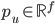 p_u\in\mathbb{R}^f