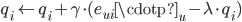 q_i \leftarrow q_i + \gamma\cdot(e_{ui}\cdotp_{u}-\lambda\cdot q_i)