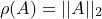 \small \rho(A)=||A||_2