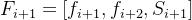 F_{i+1}=[f_{i+1},f_{i+2},S_{i+1}]