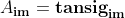 A_\textbf{im}=\textbf{tansig}_\textbf{im}