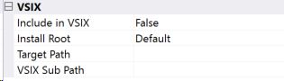 VSIX 属性