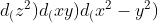 d_(z^2) d_(xy) d_(x^2-y^2)