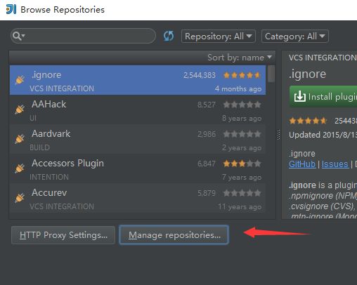 Browse Repositories