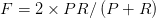 F=2\times PR/\left ( P+R \right )