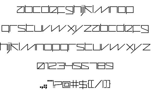 free thin fonts