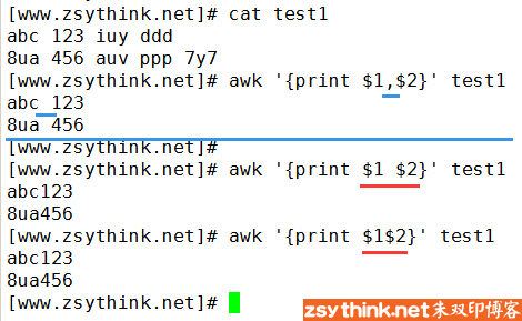 awk从放弃到入门（2）：awk分隔符