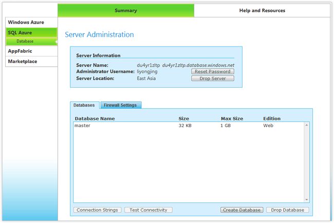 SQL Azure