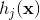 h_j(\mathbf{x})