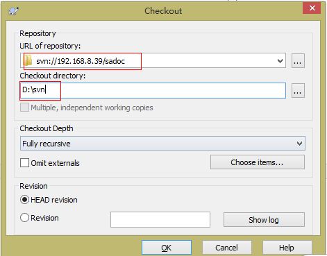 centos6.5环境下svn服务器和客户端配置实用详解_第5张图片