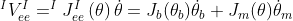 ^{I} V_{ee}^{I} = ^{I} J_{ee}^{I}\left ( \theta \right ) \dot{\theta} = J_{b} (\theta_b) \dot{\theta}_b + J_{m} (\theta) \dot{\theta}_m