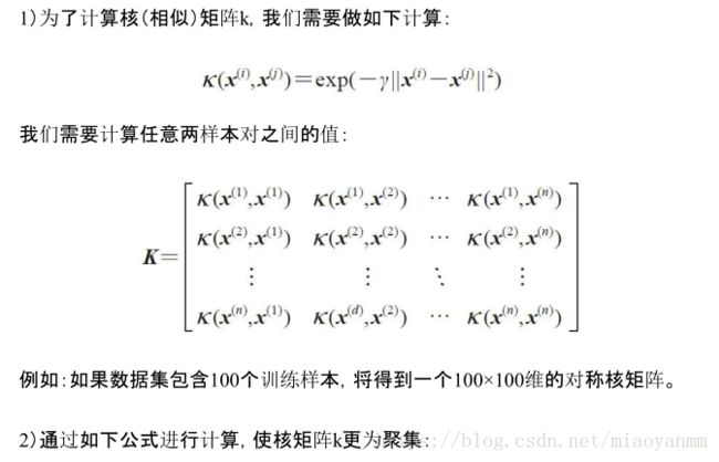 核矩阵计算