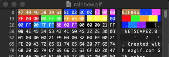 全局颜色表（Global Color Table）