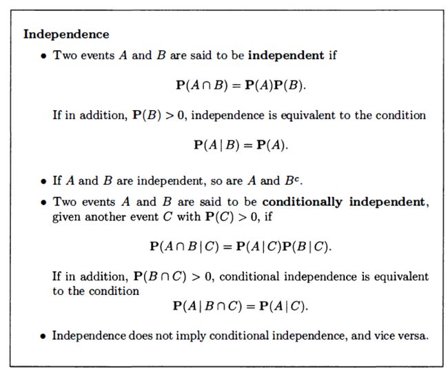 Chapter 1 (Sample Space and Probability): Independence (独立性)_第2张图片