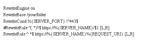 Apache设置http跳转到https2