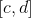 [c,d]