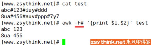 awk从放弃到入门（2）：awk分隔符