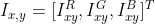 I_ {X，Y} = [{I_ XY} ^ {R}，{I_ XY} ^ {G}，{I_ XY} ^ {B}] ^ T