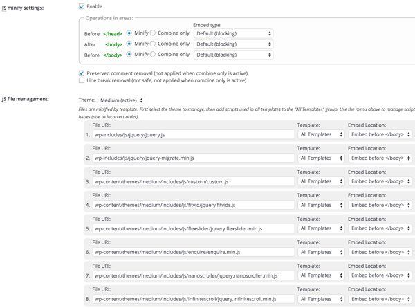 在WordPress中将Google PageSpeed优化到100_第12张图片