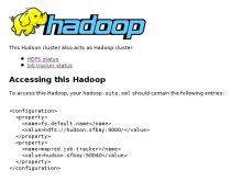 Hadoop示意图