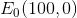 E_{0}(100,0)