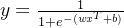 y=\frac{1}{1+e^{-(wx^{T}+b)}}