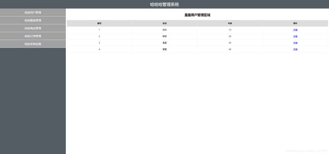 路由+增删改查(vue)_第1张图片