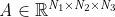 \mathit{A}\in \mathbb{R}^{\mathit{N}_{1}\times \mathit{N}_{2}\times \mathit{N}_{3}}