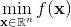 \min_{\mathbf{x}\in \mathbb{R}^n}f(\mathbf{x})