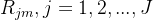 R_{jm},j=1,2,...,J