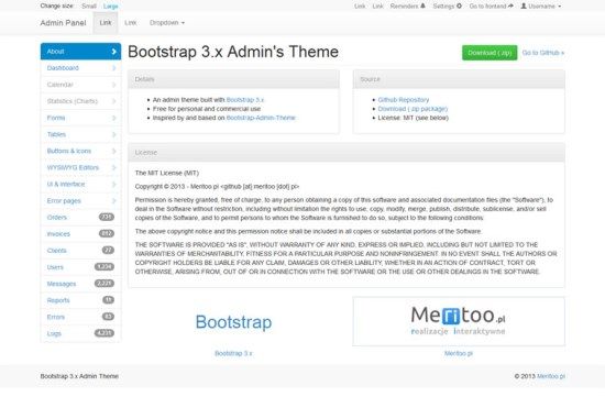 Bootstrap Admin Templates-11