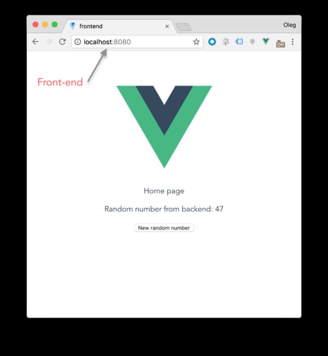 使用 Vue.js 和 Flask 来构建一个单页的App_第3张图片