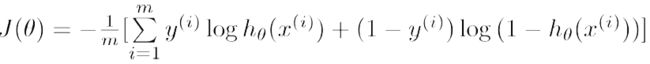 逻辑回归梯度下降算法之Cost function-我爱公开课-52opencouse.com