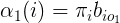 \large \alpha_1(i)=\pi_ib_{io_1}