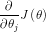 \frac{\partial }{\partial\theta _{j} }J\left ( \theta \right )