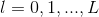 l=0,1,...,L