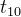 t_{10}