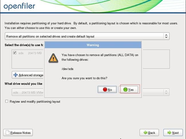 vmware-install-openfiler_12