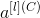 a^{[l](C)}
