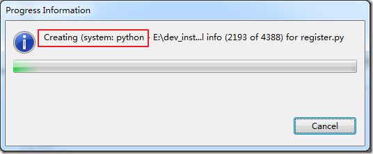 creating system python_thumb