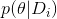 p(\theta|D_i)