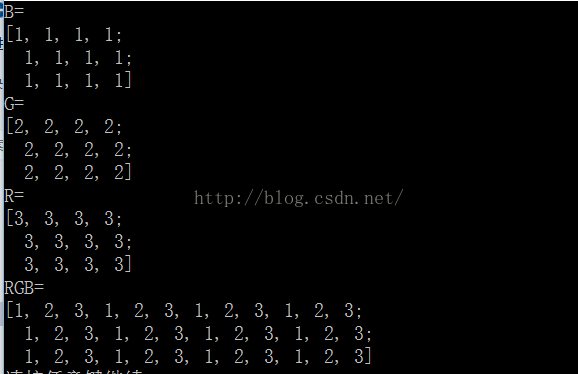 学习OpenCV2——Mat之通道的理解_第3张图片