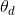 ${\theta _d}$