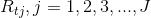 R_{tj},j=1,2,3,...,J